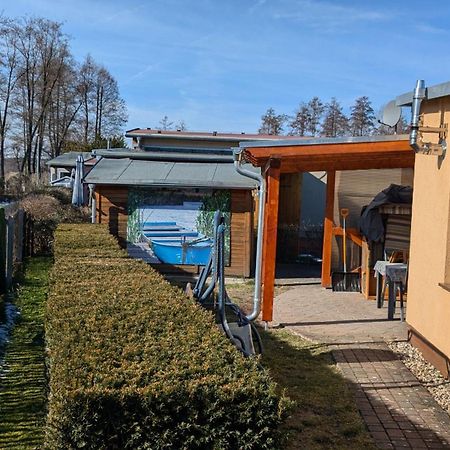 Spreewaldhaeuser Golinski Mit Kamin Am Neuendorfer See Alt Schadow Eksteriør bilde
