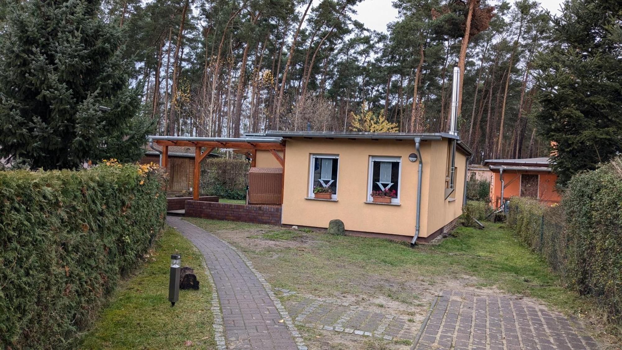Spreewaldhaeuser Golinski Mit Kamin Am Neuendorfer See Alt Schadow Eksteriør bilde