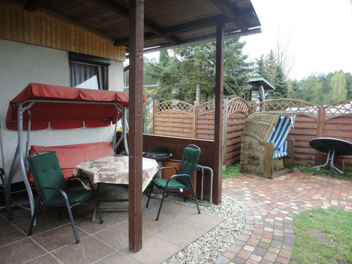 Spreewaldhaeuser Golinski Mit Kamin Am Neuendorfer See Alt Schadow Eksteriør bilde